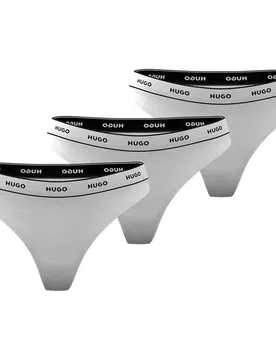 Hugo String 50545680 Red 3 Unités White L