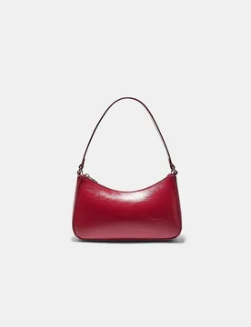 Schultertasche mit langer Kette Rot OS - Stradivarius - FashionsVida