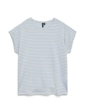 VMAVA SS TOP STRIPE JRS NOOS female - M - FashionsVida