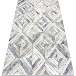 Teppiche Teppich Patchwork 21721 Beige / Grau - 120x170 Cm 120x170 Cm