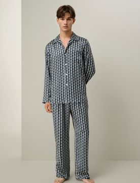Ensemble Pyjama En Soie Pure Soie M