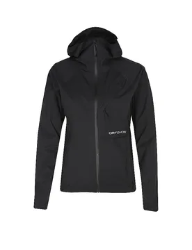Giacca da trekking da donna Trace 2.5L con cappuccio nero S - Ortovox - FashionsVida