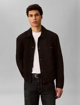 Chaqueta Hombre con textura estilo trucker - Calvin Klein Jeans - FashionsVida