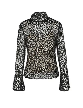 Blusenshirt schwarz XS damen - TWINSET - FashionsVida