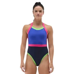 Wide St Openback Swimsuit Multi 26 Women