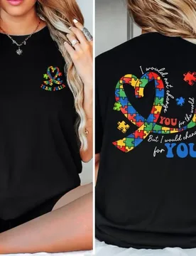 Mamma Autism Clothes Autism Shirt Awareness Month Shirt ADHD Graphic T Shirts Funny Ropa Mujer Roupas Feminina Dames Kleding - Aliexpress - FashionsVida