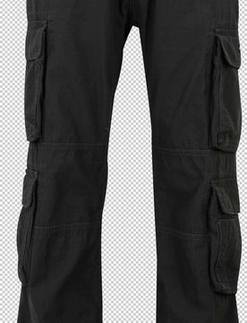 MJ Gonzales Pantalón cargo negro
