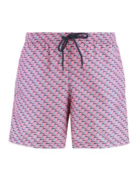 Nylon Swim Shorts with Back Flap Pocket