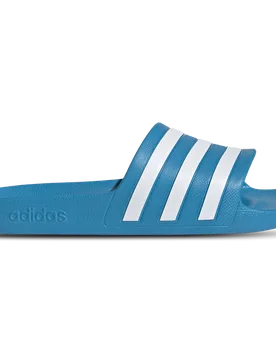 Adilette Damen Flip-Flops und Sandalen - Blau - Größe 37 - Plastic/Polycarbonate Blue 37 - Adidas - FashionsVida