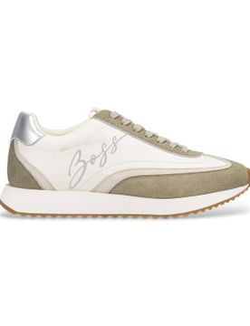 Para mujer. 50563506 Zapatillas de ante Marleny blanco (36), Beige, Plano, Cordones, Casual