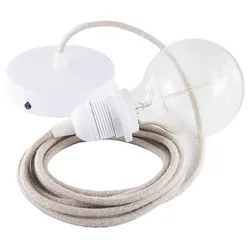 Cables Lampe Suspendue Pendel Pour Abat-jour Rd61 Lozenge 50 Cm Ancient Pink / White One Size