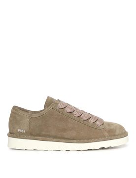 Sneaker P001 in pelle scamosciata