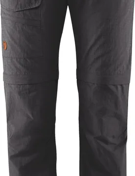 Pantalon de randonnée convertible - Travellers MT Zip Off Trousers M Dark Grey - Taille S/M - Gris - Fjall Raven - FashionsVida