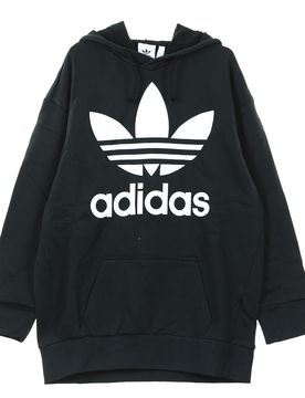 Felpa Cappuccio Uomo Tref Over Hood Black/white