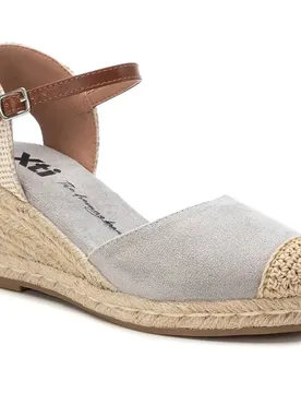 Espadrillas Con Zeppa 107 Silver EU 37