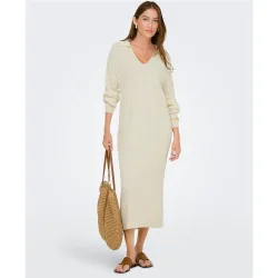 Only - Vestido largo tipo polo