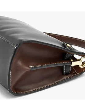 Bolso de mano convertible a bandolera con cierre imantado en liso - Parfois - FashionsVida