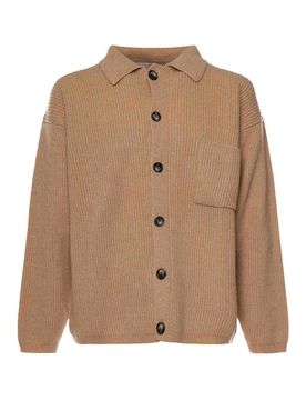 Amaranto Giacca In Lana E Cashmere