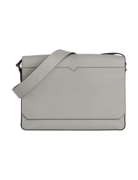Bolso con bandolera Hombre Gris -- Hombre - Valextra - FashionsVida