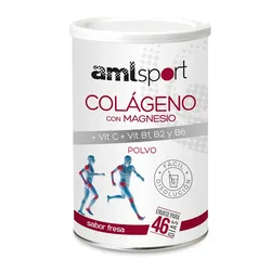 Collagene In Polvere Magnesium/vitamin C+b1+b2+b6 Fragola 350g Multicolor