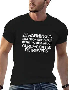 Curly-coated retriever T-Shirt man t shirts graphic t shirts for man graphic tees man t shirt designer T-shirt - Aliexpress - FashionsVida