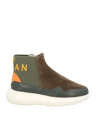 Botines de caña alta Chica Verde militar 28,29 Chica