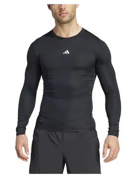 T-shirt à Manches Longues Techfit Compression Black S