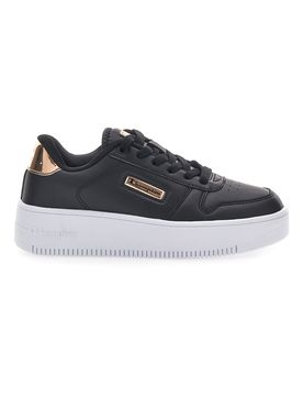 Sneakers Con Flatform Nere Rebound Plat Metal 38