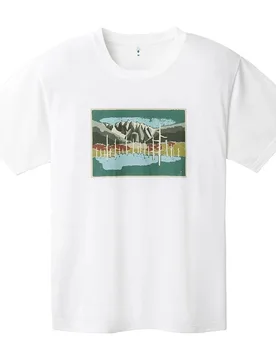 Wickron T-Shirt Taishouike S White - Montbell - FashionsVida