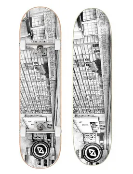 Skateboard Spot Series Collaboration 7.875´´ Macba 31 Pouces unisex