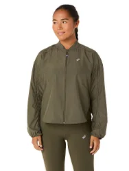 Chaqueta de running para mujer Nagino Run Adjustable oliva M