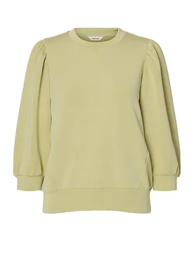 Sweat-shirt vert clair XS - Selected Femme - FashionsVida