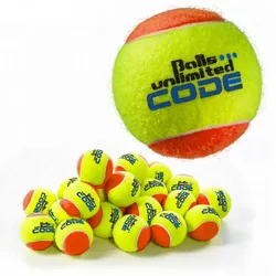 Code Blue Tennis Balls Bag 60 Units Yellow / Orange One Size