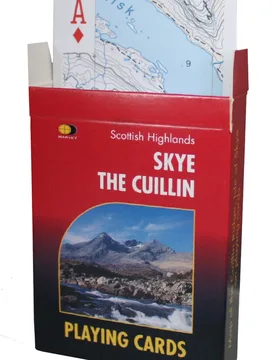 Map Playing Cards Skye the Cuillin - HARVEY Maps - FashionsVida