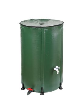 Faltbarerer PVC Wassertank gruen