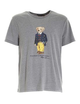 T-shirt Polo Bear grigia