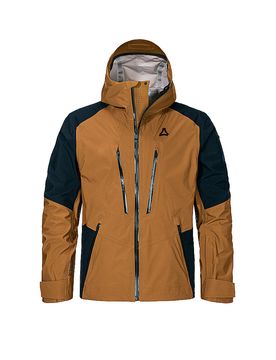 Chaqueta de esquí para hombre Shell Style Lufeld mostaza 52