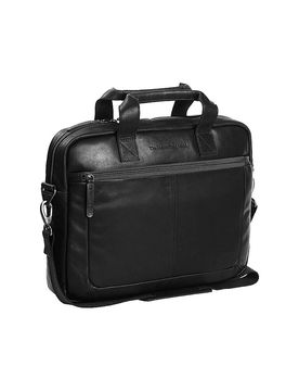Bolso de cuero - Bolso para portátil CALVI negro