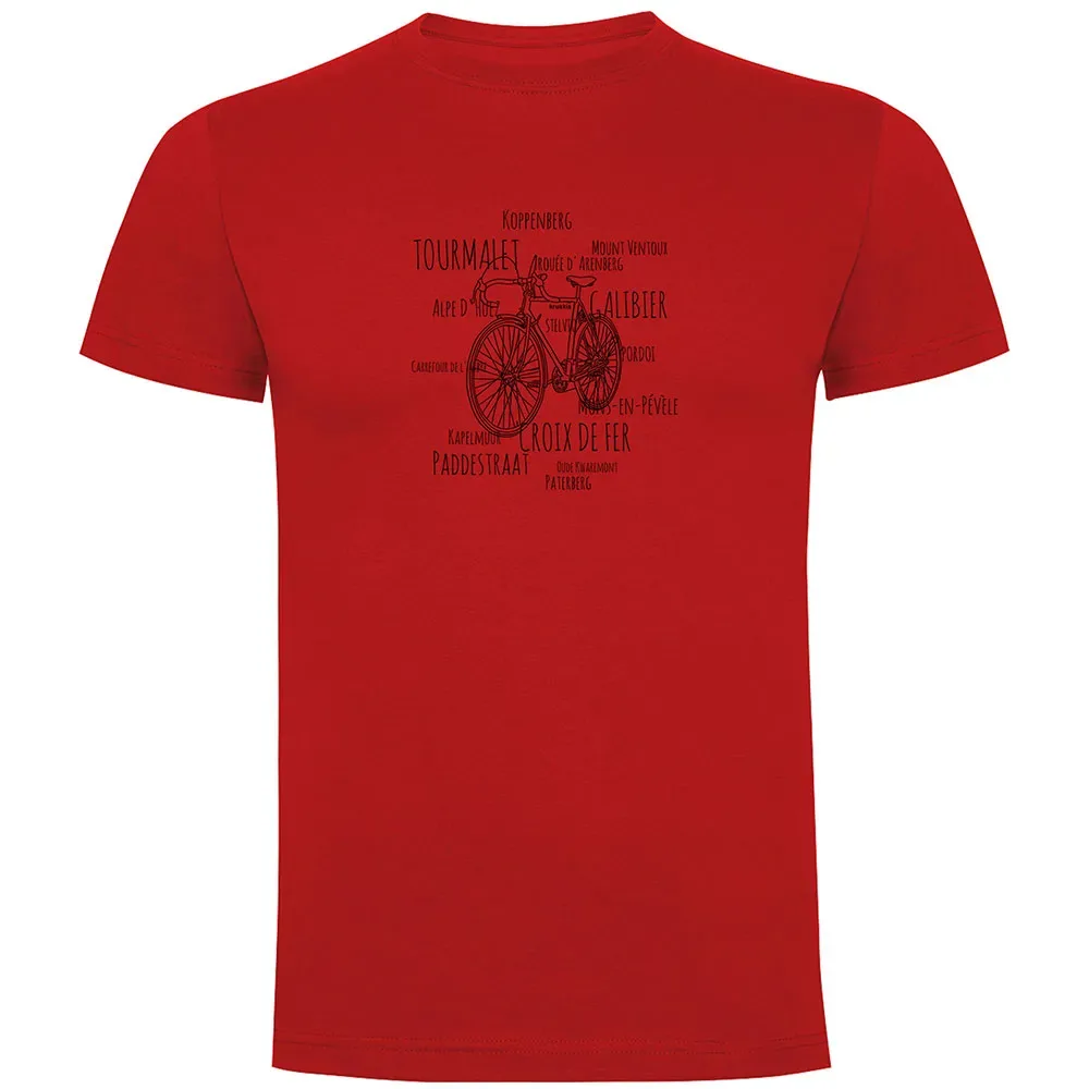 Maglietta A Maniche Corte Hotspots Red - Kruskis - FashionsVida