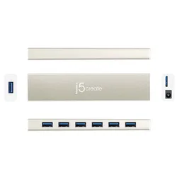Hub Usb-c 7-port Space Grey One Size unisex