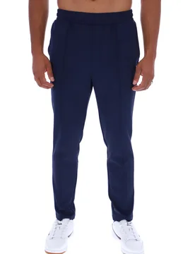 Navy Molveno Pin Tuck Slim Leg Pants - XS - FILA - FashionsVida