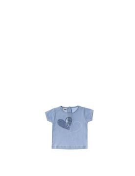 IDO T-shirt girocollo CELESTE 3A