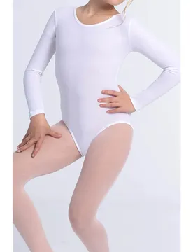 Justaucorps à Manches Longues Lover Ml White M