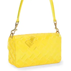 Bolso de hombro transparente con asa bandolera adicional