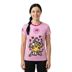 Maglietta A Maniche Corte Kukuxumusu Love Pink S