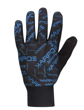 Gants Leggero Black / Diva Blue XS Homme