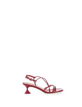 POEVE Sandali con tacco ROSSO 41
