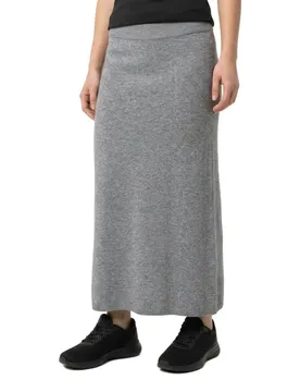 Jupe Midi Ril Medium Grey Melange M