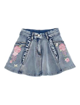 Monnalisa Mini gonna jeans anni '70