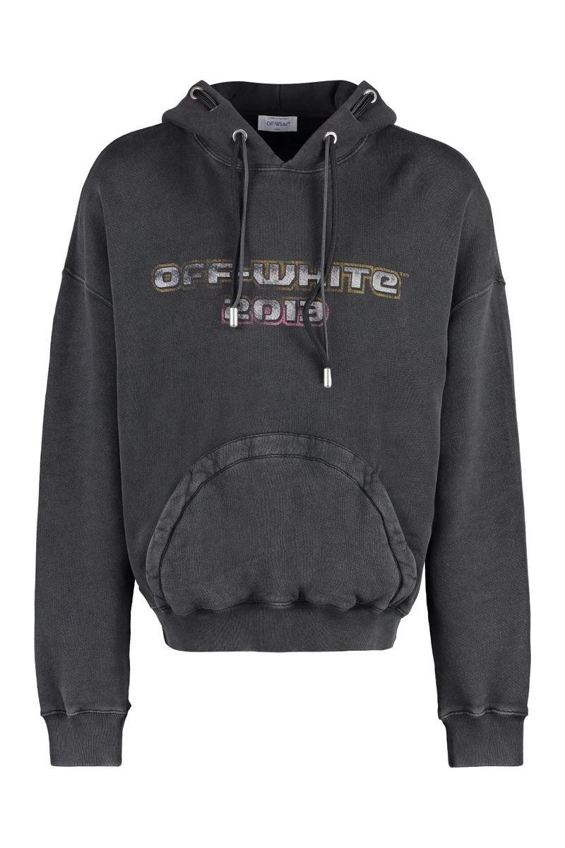 Off-white Logo Print Hoodie